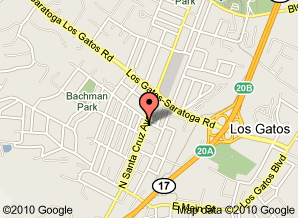 Los Gatos Map